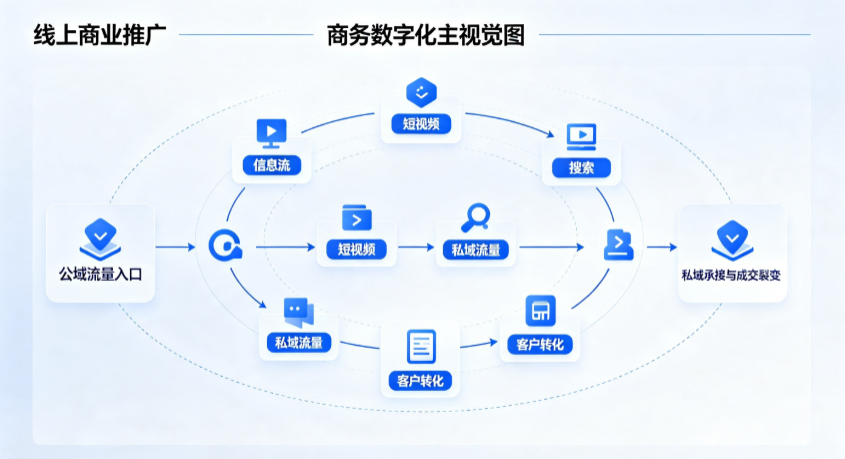 红寺堡区线上商业推广怎么做？全域流量闭环搭建与低成本转化实战指南